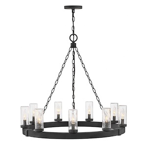 Sawyer - 3.5W 9 LED Outdoor Medium Chandelier-27.75 Inch Tall and 30 Inch Wide - 1369717