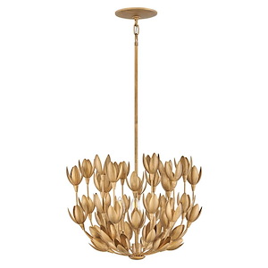 Flora - 15W 3 LED Medium Pendant In Bohemian Style-16 Inches Tall and 20 Inches Wide - 1278097