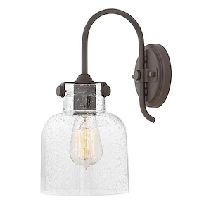 Congress - 1 Light Cylinder Wall Sconce in Traditional Style - 6.5 Inches Wide by 13.25 Inches High - 755288