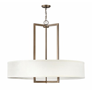 Hampton - 9 Light Large Drum Chandelier in Transitional Style - 40 Inches Wide by 33.5 Inches High - 820221