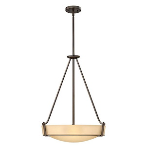 Hathaway - 4 Light Medium Pendant in Transitional Style - 20.75 Inches Wide by 26.5 Inches High - 759271
