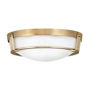 Hathaway - 3 Light Medium Flush Mount in Transitional Style - 16 Inches Wide by 5.25 Inches High - 759276