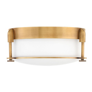 Colbin - 2 Light Medium Flush Mount in Transitional Style - 12.5 Inches Wide by 4.75 Inches High - 599981