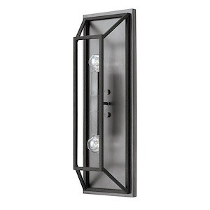 Fulton - 2 Light Wall Sconce in Transitional and Industrial Style - 7.5 Inches Wide by 22.25 Inches High - 759288