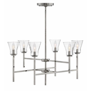 Arden- Six Light 2-Tier Chandelier - 729312