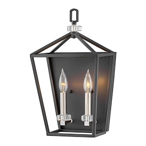 Stinson - 2 Light Wall Sconce in Transitional Style - 10 Inches Wide by 17 Inches High - 1024356