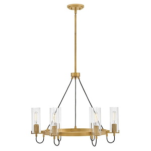 Ryden - 42W 6 LED Medium Chandelier In Traditional Style-22.25 Inches Tall and 28 Inches Wide - 1320108