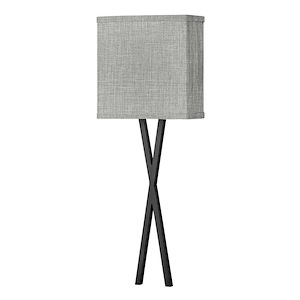 Axis - 16W 1 LED Wall Sconce in Traditional and Transitional and Rustic Style - 8 Inches Wide by 22 Inches High - 1032700