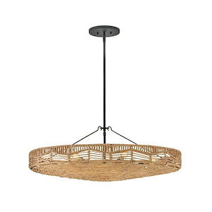 Ophelia - 30W 6 LED Medium Pendant-11.25 Inches Tall and 30 Inches Wide - 1278112