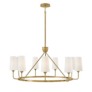 Lewis - 45W 9 LED Medium Pendant In Traditional Style-17.25 Inches Tall and 37.25 Inches Wide - 1278227