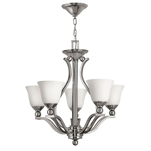 Bolla - 5 Light Medium Chandelier in Transitional Style - 24 Inches Wide by 24 Inches High - 758774
