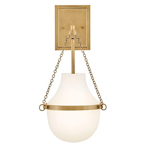 Collins - 10W 1 LED Wall Sconce-18.25 Inch Tall and 8.75 Inch Wide - 1396895