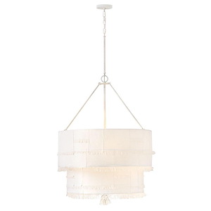 Baya - 45W 9 LED Medium Drum Chandelier-56.75 Inches Tall and 30 Inches Wide - 1345099
