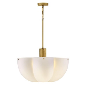 Becca - 60W 6 LED Medium Chandelier-14.5 Inch Tall and 24 Inch Wide - 1363921