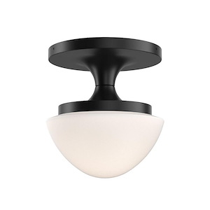 Knox - 12W 1 LED Extra Small Semi-Flush Mount-8.75 Inch Tall and 8 Inch Wide - 1363932