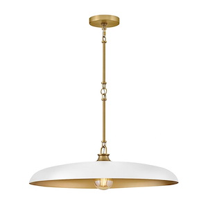 Sadie - 12W 1 LED Dome Chandelier-6.25 Inch Tall and 24 Inch Wide - 1363934
