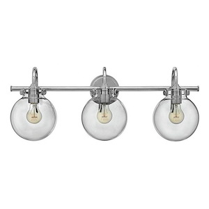 Congress - 3 Light Bath Vanity in Traditional Style - 29.5 Inches Wide by 11.5 Inches High - 755320