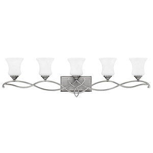 Brooke - 5 Light Bath Vanity in Traditional and Transitional and Coastal Style - 41.5 Inches Wide by 11 Inches High - 760330
