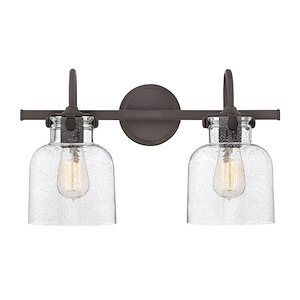 Congress - 2 Light Bath Vanity in Traditional Style - 19 Inches Wide by 11.25 Inches High - 755315