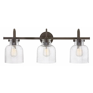 Congress - 3 Light Bath Vanity in Traditional Style - 29.5 Inches Wide by 11.25 Inches High - 755314