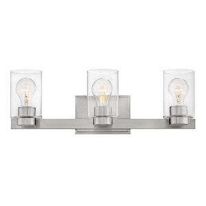 Mileys - 3 Light Bath Vanity in Transitional Style - 21.5 Inches Wide by 7 Inches High - 819290