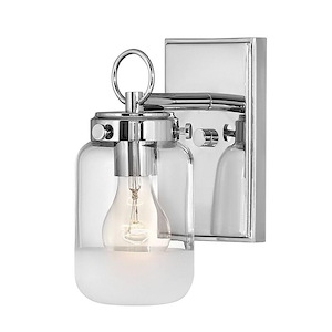 Penley - One Light Bath Vanity in Traditional-Coastal Style - 4.5 Inches Wide by 9.13 Inches High - 1267327