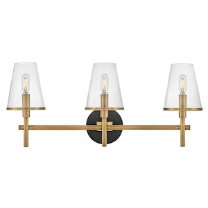 Marten - 15W 3 LED Bath Vanity-11 Inches Tall and 25 Inches Wide - 1292763