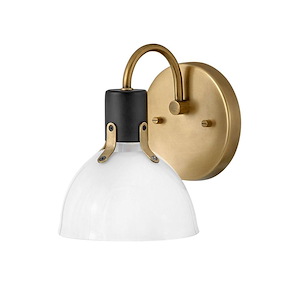 Argo - 1 Light Bath Vanity In Industrial and Scandinavian Style-7.75 Inches Tall and 6 Inches Wide - 1094242