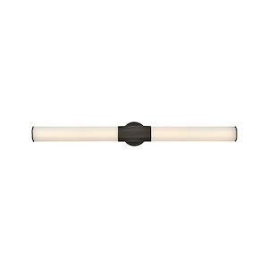 Facet - 48W LED Extra Large Bath Vanity-40 Inch Tall and 5 Inch Wide - 1363948