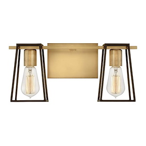 Filmore - 2 Light Bath Vanity in Transitional and Industrial Style - 16 Inches Wide by 7.5 Inches High - 820170