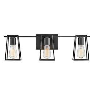 Filmore - 42W 3 LED Bath Vanity In Industrial Style-7.5 Inches Tall and 24 Inches Wide - 1278382