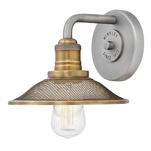 Rigby - 1 Light Bath Vanity in Industrial Style - 8 Inches Wide by 6.5 Inches High - 759868