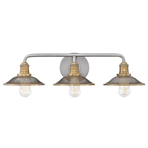 Rigby - 3 Light Bath Vanity in Industrial Style - 27 Inches Wide by 8.75 Inches High - 759870