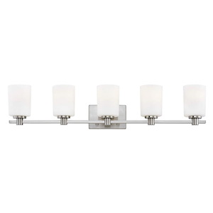 Karlie - 5 Light Bath Vanity in Transitional Style - 35.5 Inches Wide by 7.5 Inches High - 1024399