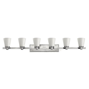 Avon - 6 Light Bath Vanity in Traditional and Transitional and Coastal Style - 48 Inches Wide by 8 Inches High - 1024415