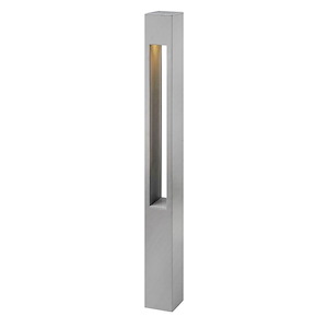 Atlantis - 120V 8W LED Square Large Bollard - 3 Inches Wide by 30 Inches High - 755702