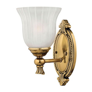 Francoise - 1 Light Bath Vanity in Traditional Style - 6 Inches Wide by 10.75 Inches High - 1024417