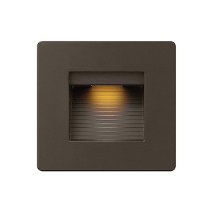 Luna - 120V 4W LED Horizontal Double Gang Step Light - 4.75 Inches Wide by 4.5 Inches High - 1024438