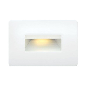 Luna - 120V 4W LED Horizontal Step Light - 4.5 Inches Wide by 3 Inches High - 676383