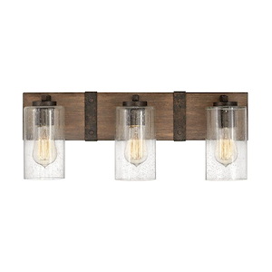 Sawyer - 3 Light Bath Vanity in Rustic Style - 22 Inches Wide by 8.25 Inches High - 1001465