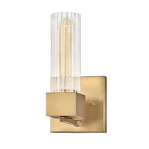 Xander - One Light Bath Vanity in Mid-Century Modern Style - 5 Inches Wide by 10 Inches High - 820252