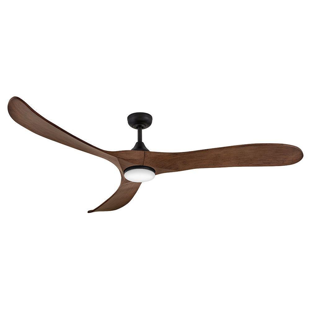 Hinkley Lighting - 903872FWB-LDD - Swell Illuminated - 3 Blade Ceiling ...