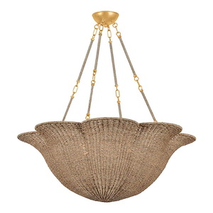 Ardonia - 6 Light Chandelier-13.5 Inch Tall and 38 Inch Wide - 1420587