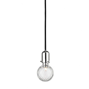 Marlow 1 Light Pendant 6.5 Inch Tall and 3.5 Inch Wide by Hudson Valley - 1362419