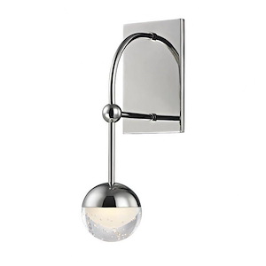 Boca 4W 1 LED Wall Sconce 13.25 Inch Tall and 4.5 Inch Wide by Hudson Valley - 749964
