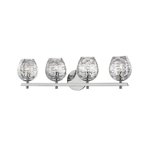 Burns 4 Light Bath Vanity - 26 Inches Wide by 7.25 Inches High - 522855