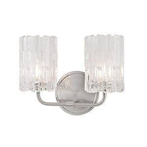 Dexter 2 Light Bath Vanity 8.5 Inch Tall and 11.25 Inch Wide by Hudson Valley - 522851