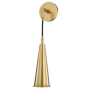 Alva 1-Light Suspended Wall Sconce - 4.75 Inches Wide by 17 Inches High - 749926