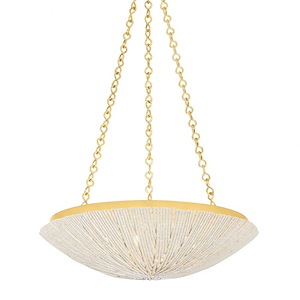 Summerside - 4 Light Pendant-6.5 Inches Tall and 24.75 Inches Wide - 1345542