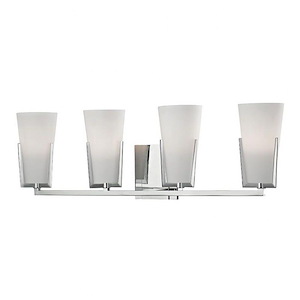 Upton 4 Light Bath Vanity 8.75 Inch Tall and 26.25 Inch Wide by Hudson Valley - 523095